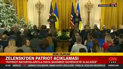 Biden ve Zelenski'den ortak açıklama: Barış müzakeresi olacak mı?