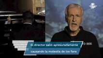 Exhiben insulto de James Cameron a fans tras abucheos por negarse a firmar autógrafos 