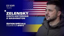  Visite de Zelensky à Washington: suivez son discours au Congrès, en direct sur BFMTV