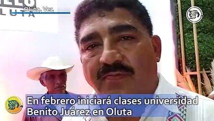En febrero iniciará clases universidad Benito Juárez en Oluta