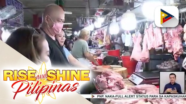 Presyo ng baboy at iba pang produkto, tumaas; DA: Presyo, tumataas dahil sa tumitinding demand