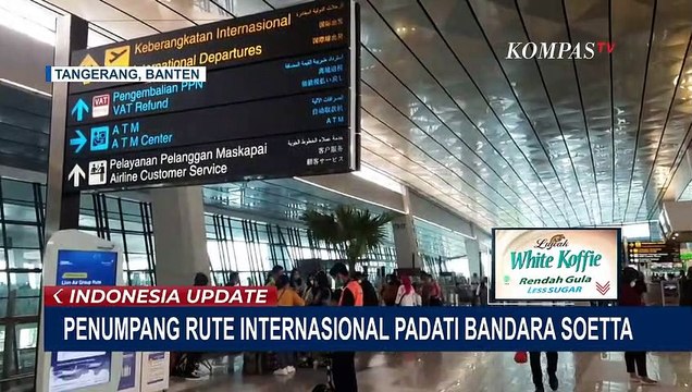 Jelang Natal dan Tahun Baru Penumpang Rute Internasional Padati Bandara Soetta