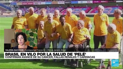 Informe desde Río: Pelé presenta "progresión" del cáncer, según médicos