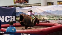 Activitie at the las Vegas convention center in December 2021 during the yearly rodeo championchip in Las Vegas.