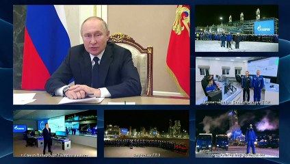 Putin inaugura un yacimiento de gas clave en Siberia para abastecer a China