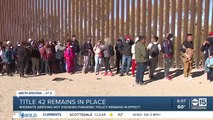 Migrants arrive at southern border amid Title 42 decisions