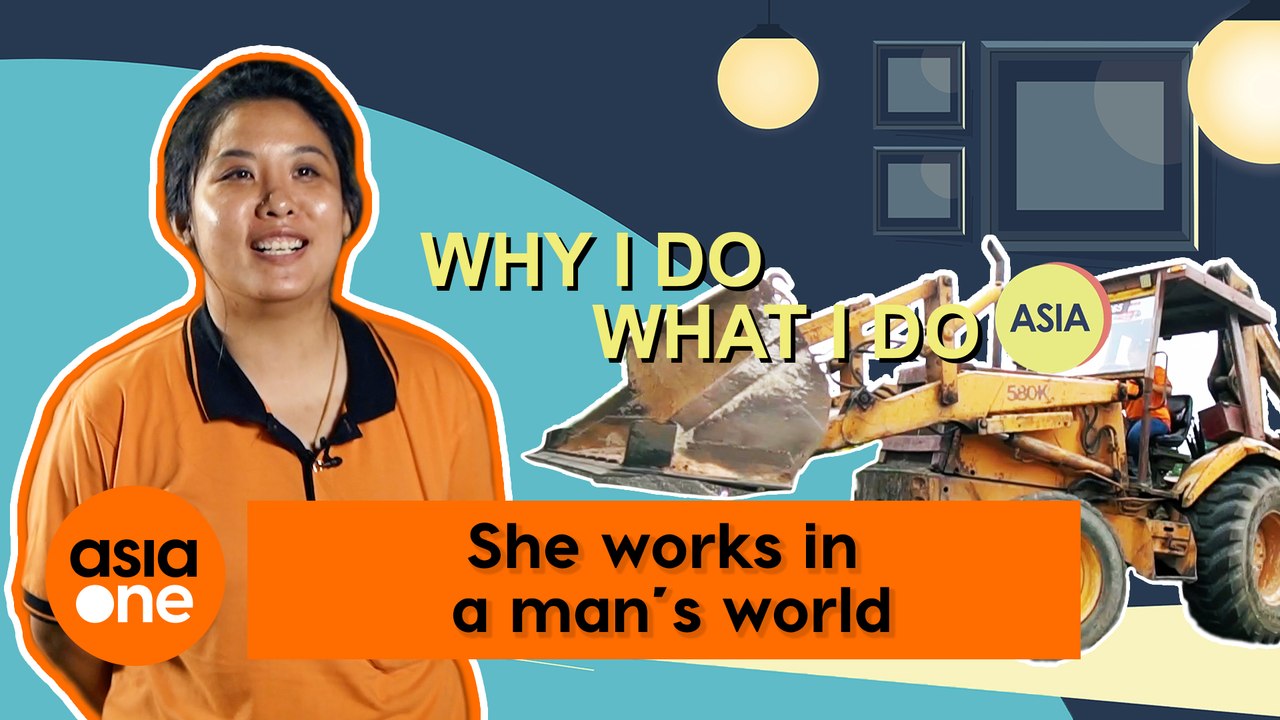 WIDWID Asia: She’s a pro at operating the excavator