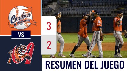 Resumen Caribes vs Tigres 21-dic