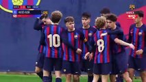 RESUMEN: UE Cornellà Juvenil B U18 2022 vs. FC Barcelona