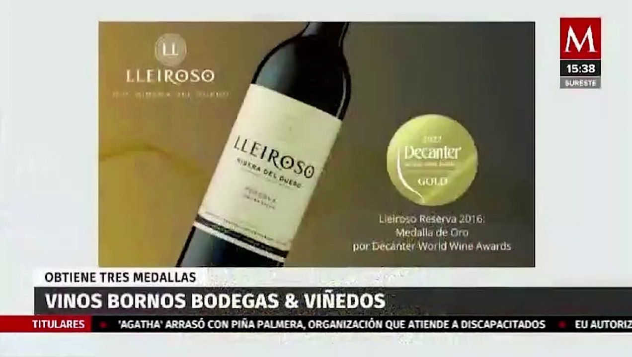Vinos de Bornos Bodegas & Viñedos obtienen medallas en Decanter World Wine Awards 2022