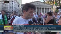 Argentina: Movimientos sociales realizan un acampe para exigir un indulto presidencial para Milagro Sala