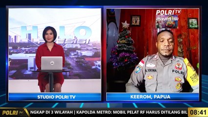 Live Dialog Bersama Bhabinkamtibmas Desa Babura Keerom Papua Terkait Tradisi Bakar Batu