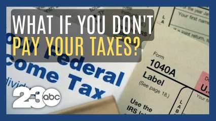 What actually happens when people don't pay their taxes?