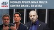 Canetada de Bolsonaro interfere nas multas de Daniel Silveira impostas por Moraes? | OPINIÃO