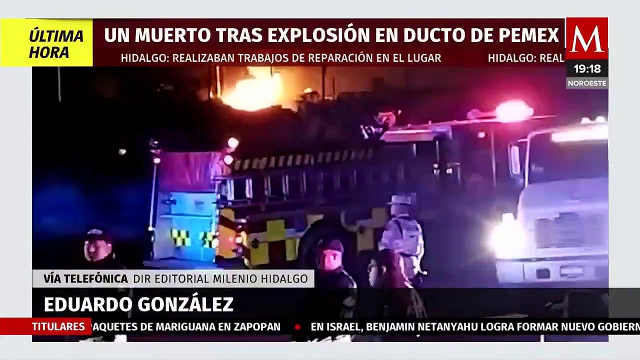 Explota toma clandestina en Epazoyucan, Hidalgo; desalojan a habitantes