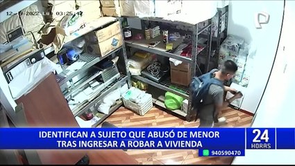 Identifican a sujeto que ultrajó a menor tras ingresar a robar a vivienda
