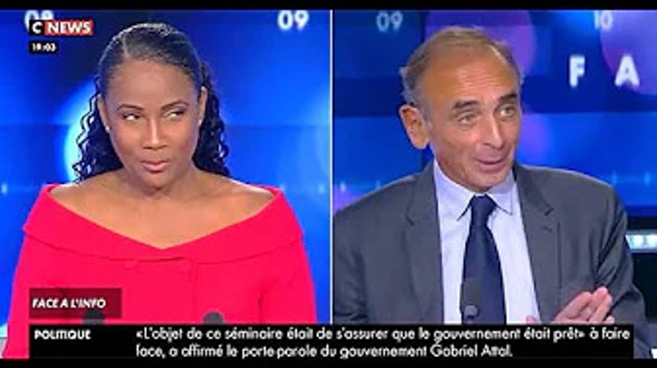 Face à l’info (CNews) : Eric Zemmour condamné, menaces... les révélations de Christine Kelly