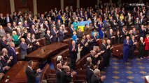 Zelenski ante el Congreso de EE.UU. | Pide más ayuda y subraya que su apoyo es 