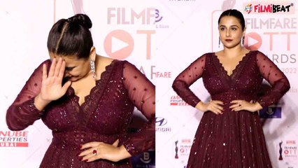 Download Video: Vidya Balan ने पति के साथ की Filmfare OTT में Entry, Media ने बोली ये बात, Video Viral! FilmiBeat