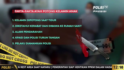 Grafis Fakta-Fakta Ayah Potong Kelamin Anak