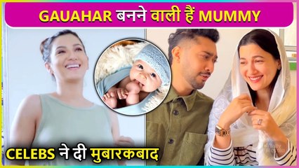 Gauahar Khan Announces Her Pregnancy, Celebs Congratulate The Couple