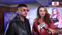 Yo Yo Honey Singh, Lulia Vantur Promote Their Song ‘Yai Re’