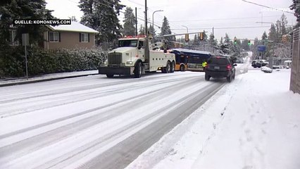 Menschen fürchten "Bomben-Zyklon" im Mittleren Westen