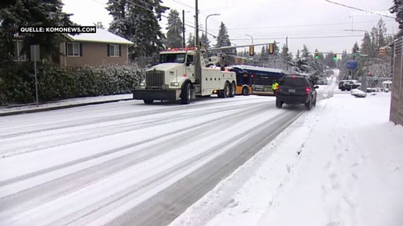 Menschen fürchten 'Bomben-Zyklon' im Mittleren Westen