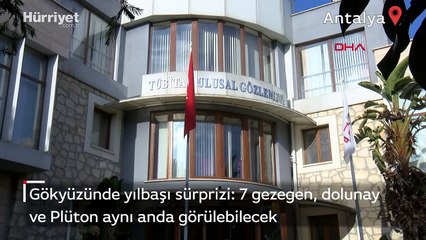 Gökyüzünde yılbaşı sürprizi: 7 gezegen, dolunay ve Plüton aynı anda görülebilecek