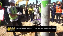 Momen Peletakan Batu Pertama Pembangunan Gedung Pengadilan Negeri Kaimana  MA NEWS