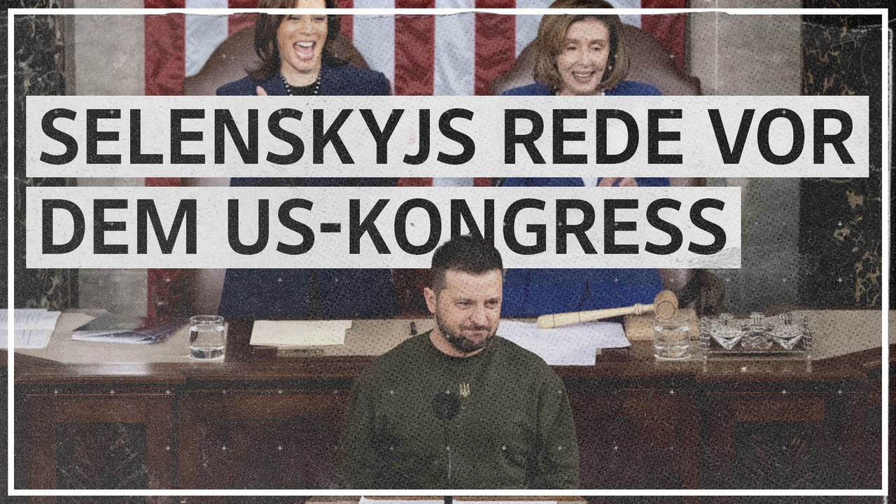 US-Hilfe sei keine 'Wohltätigkeit', sagte Selenskyj beim US-Besuch