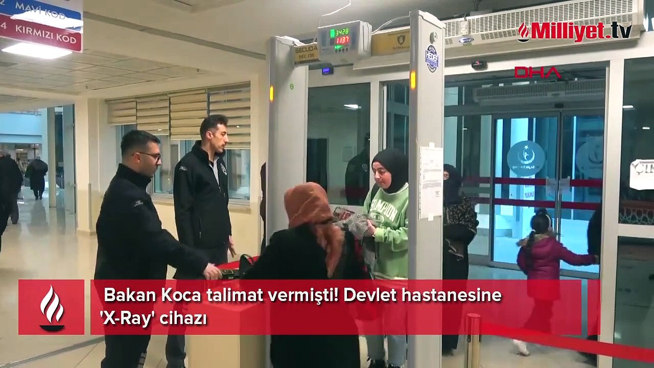 Bakan Koca talimat vermişti! Devlet hastanesine 'X-Ray' cihazı