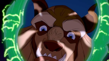 BEAUTY AND THE BEAST Belle Refuses To Go To Dinner - (1991)