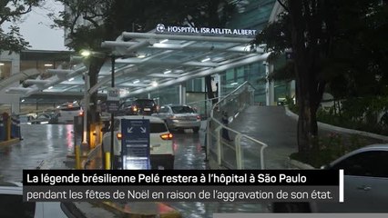 Brésil - Pelé passera Noël à l’hôpital, sa santé s’aggrave