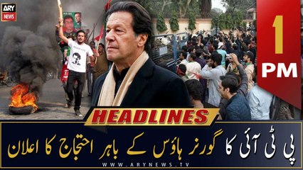 ARY News Headlines | 1 PM | 22nd December 2022