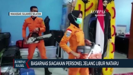 Basarnas Siagakan Personel Jelang Libur Nataru