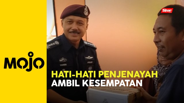 Polis Perak pantau lokasi banjir elak jenayah