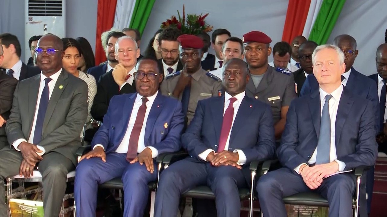 Le Premier ministre, Patrick Achi lance les travaux d’extension de l’aéroport international Félix Houphouët Boigny d’Abidjan