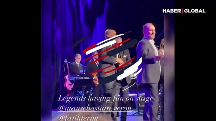 Fatih Terim, Altın Ayak Efsaneler Ödülü'nü aldı