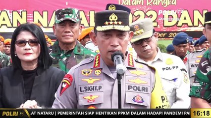 PRESISI UPDATE : Hampir 170 Ribu Personel Akan Dikerahkan Untuk Mengamankan Operasi Lilin 2022