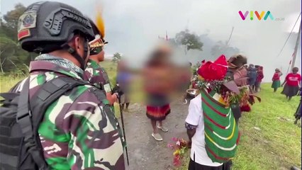 Penghormatan Masyarakat Intan Jaya untuk Raja Aibon Kogila