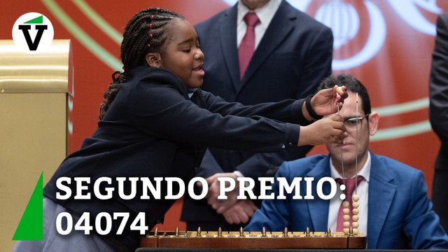 Lotería de Navidad 2022: el 04074, segundo premio, con 125.000 euros al décimo