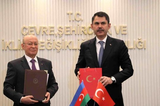 Türkiye ile Azerbaycan arasında inşaat alanında mutabakat zaptı imzalandı