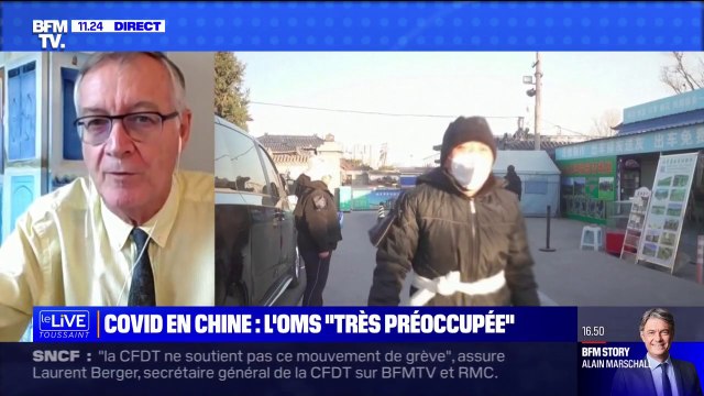 Covid-19 en Chine: Il va y avoir, possiblement, l'émergence de variants plus transmissibles , selon l'épidémiologiste Antoine Flahault