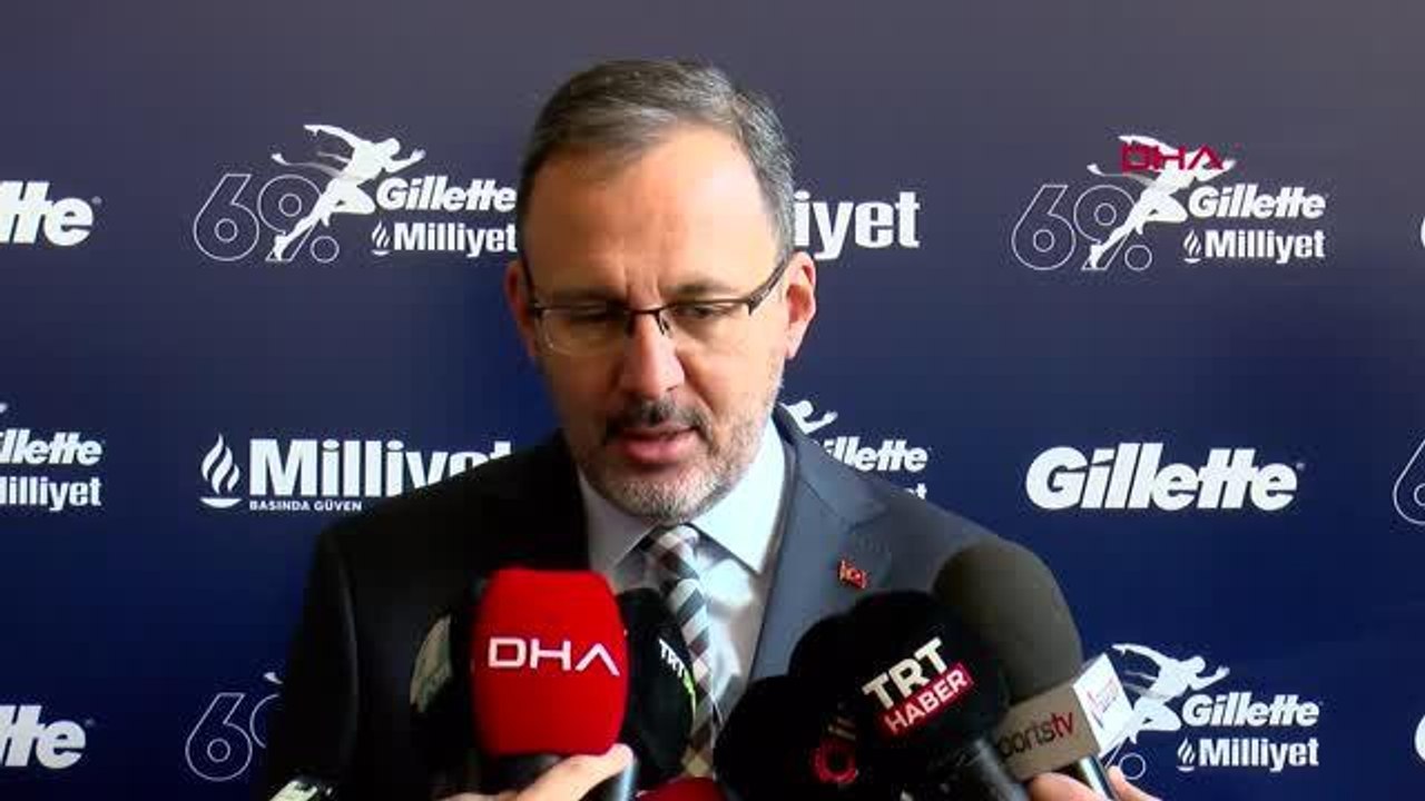 SPOR Bakan Kasapoğlu: Tüm branşlarda zirvede olduğumuz bir süreç olacak