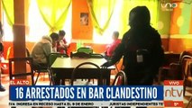 El Alto: Intervienen un bar clandestino donde se agrupaban antisociales