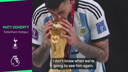 Romero has gone AWOL jokes Tottenham team-mate Doherty