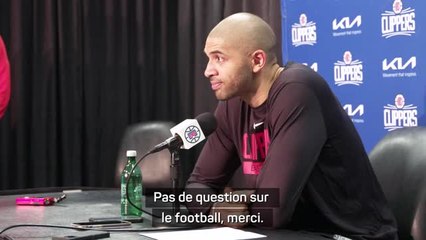 Clippers - Batum sur le ton de l’humour : “Pas de question sur le football, merci”