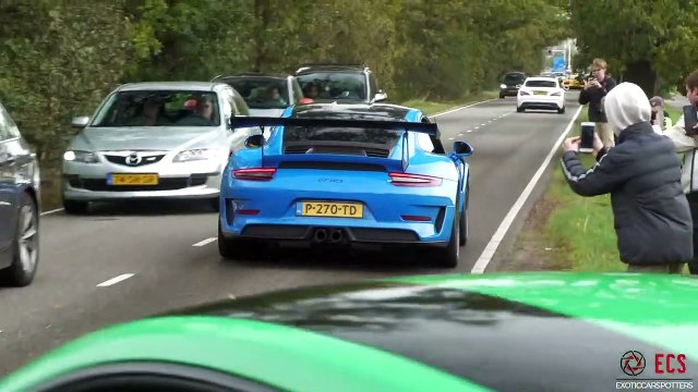 Ferrari F12 Berlinetta with Novitec Exhaust - LOUD Accelerations and Burnout -