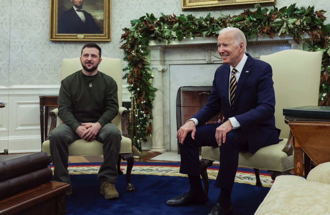Biden und Selenskyj planen Treffen in Washington während erster Auslandsreise des ukrainischen Präsidenten seit Kriegsbeginn